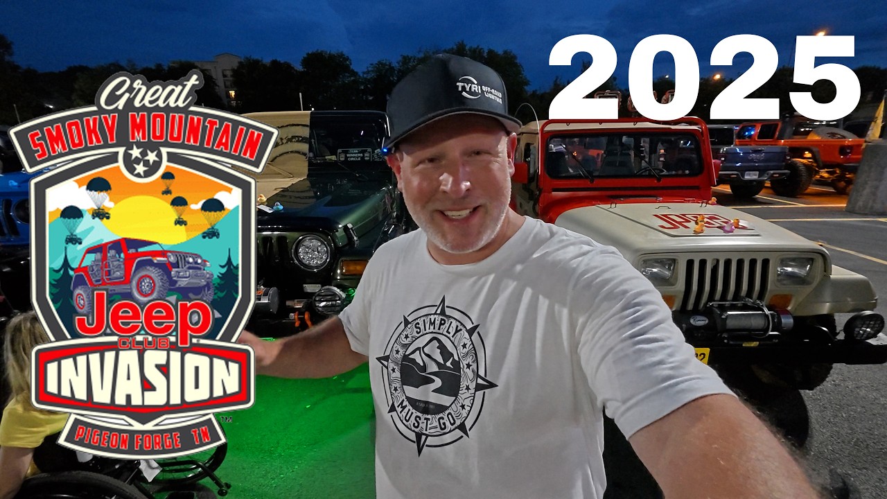 Great Smoky Mountain Jeep Invasion 2025 - The Biggest Jeep Party On The East Coast