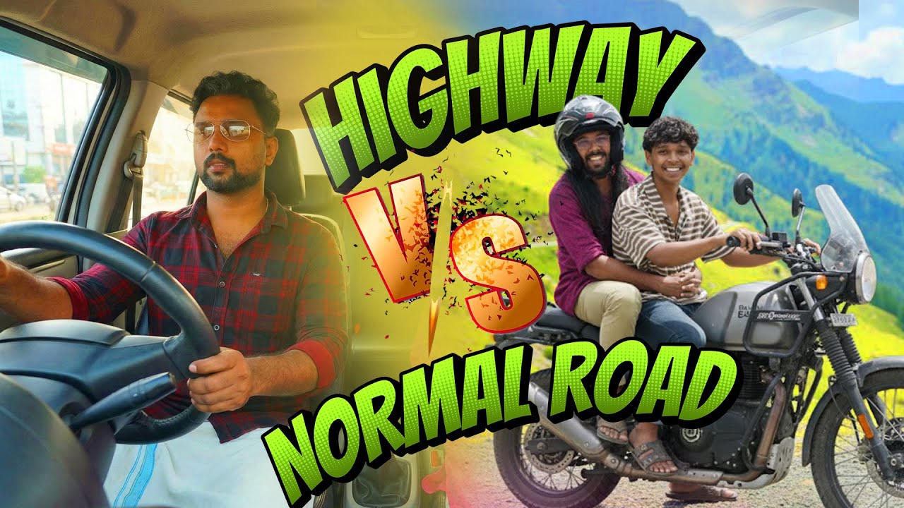 HIGHWAY vs NORMAL ROAD |Relabale Sketch|