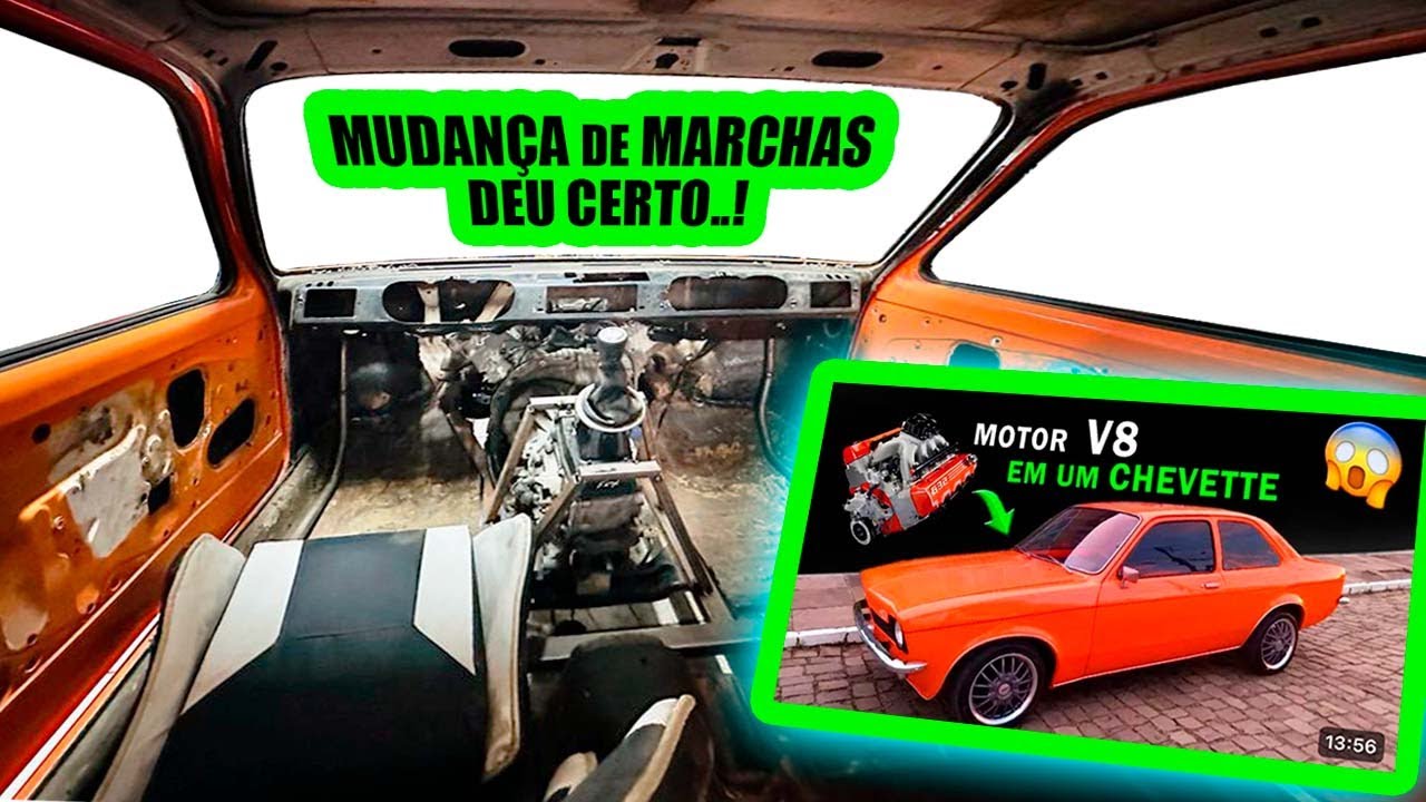 Chevette V8 400cv CAMBIO MANUAL FUNCIONANDO