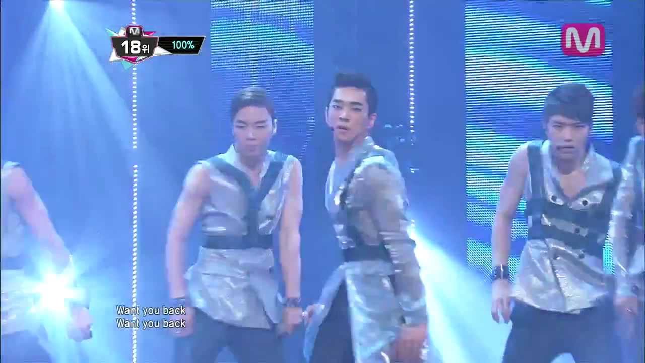 100%_Want U Back (Want U Back by 100%@M COUNTDOWN 2013.6.13)