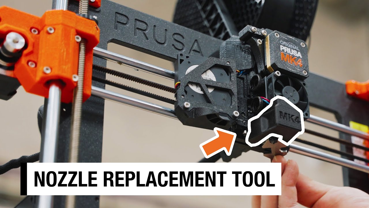 Change the Nozzle in Seconds &ndash; Original Prusa MK4
