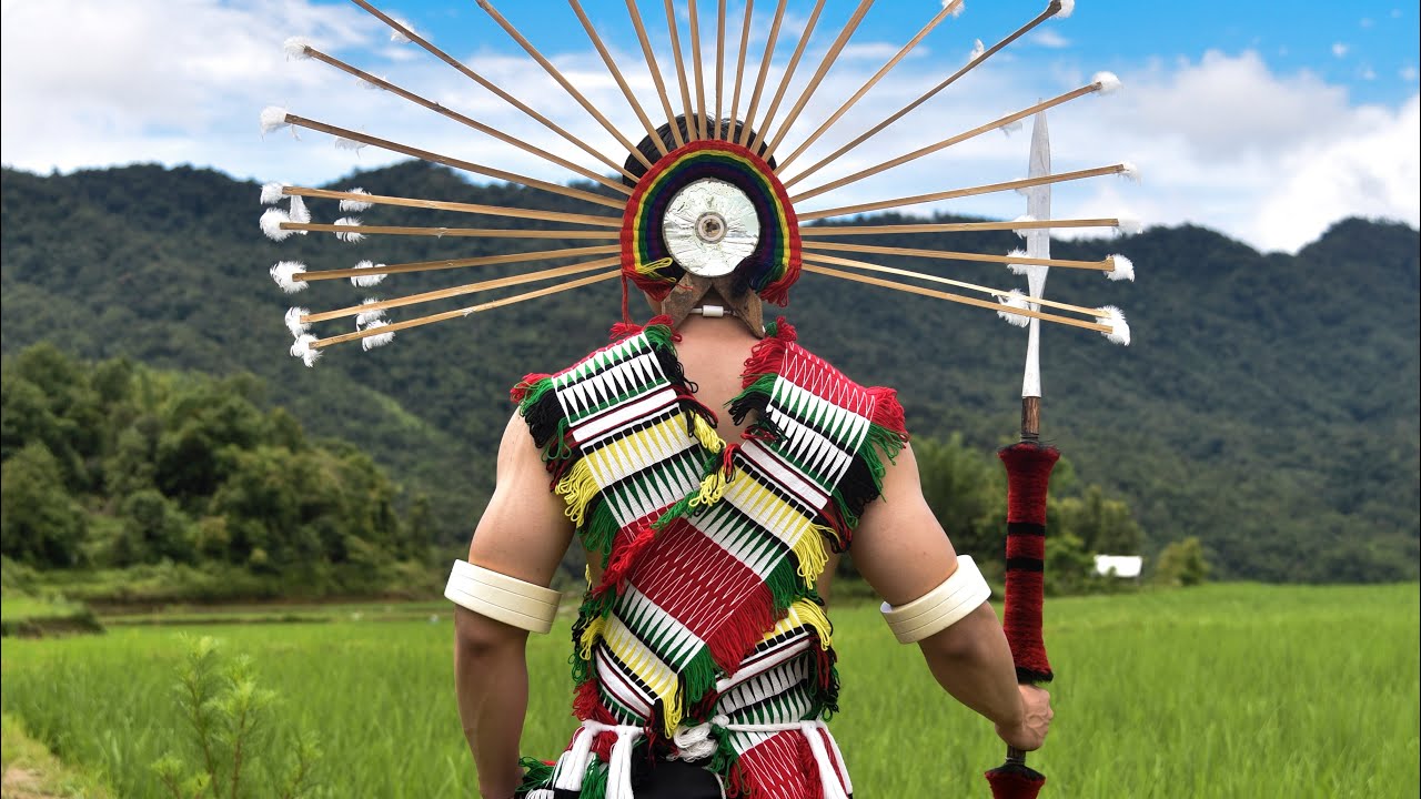 POUMAI NAGA WARRIOR(🏆Winner of Rubaru Mr. India 2022- Best National Costume ) Banner Lanamai James.