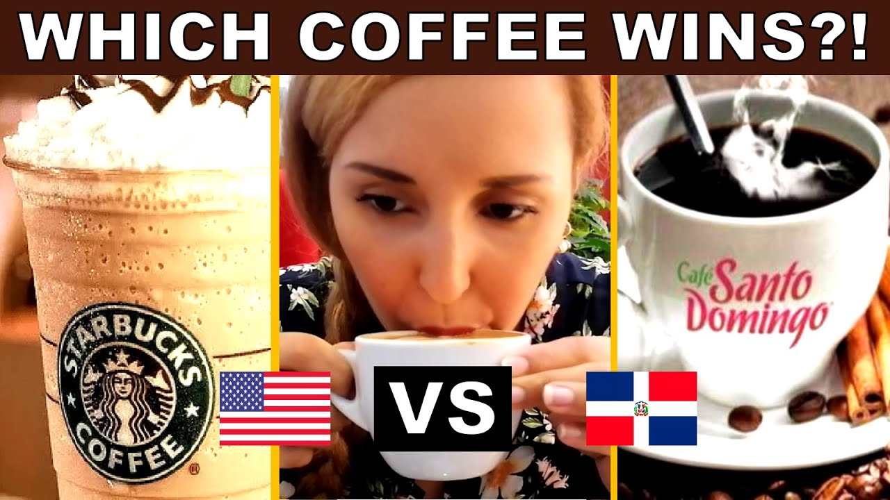 Starbucks vs Cafe Santo Domingo: THE COFFEE SHOWDOWN!