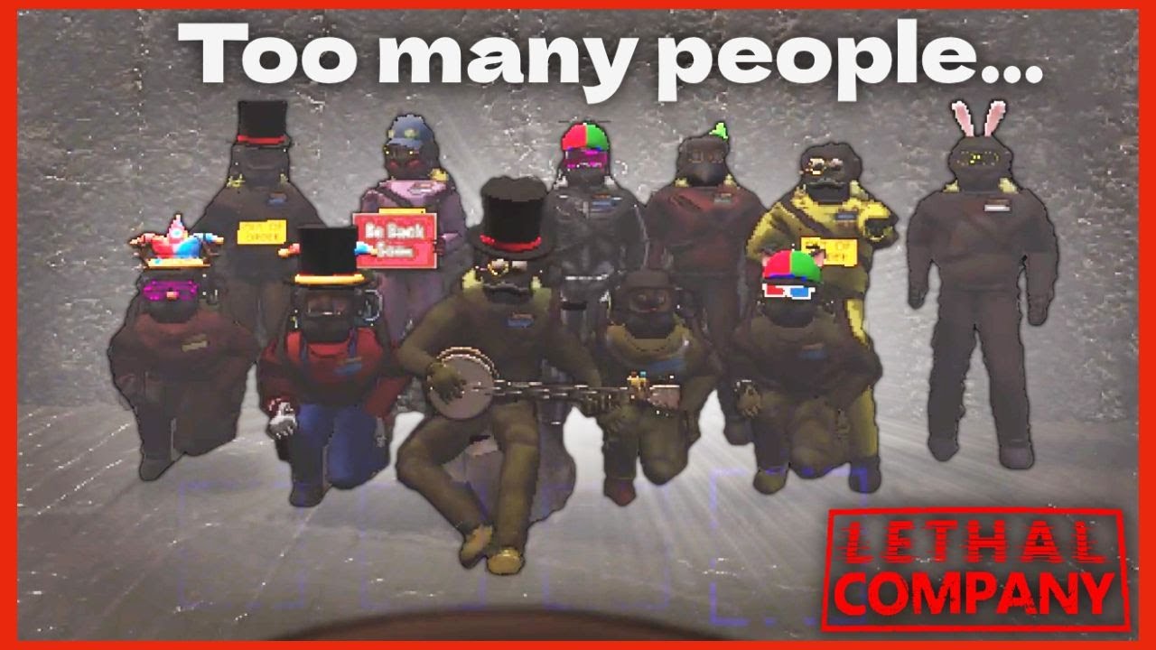 Playing With THIS MANY People in Lethal Company should be Illegal...