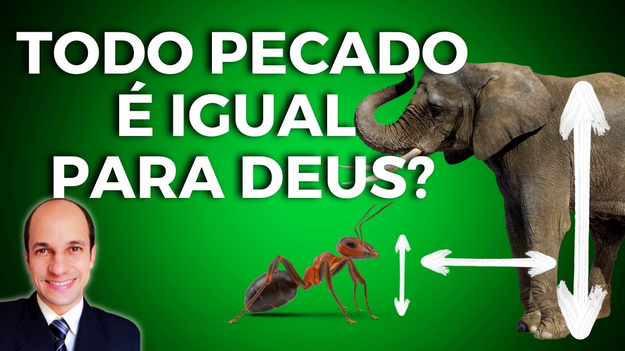 Todo pecado é igual aos olhos de Deu? (UMA MENTIRA E UM ASSASSINATO É A MESMA COISA?)