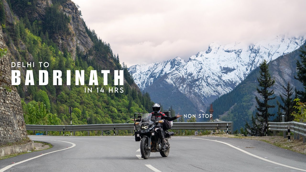DELHI TO BADRINATH DHAM NON STOP IN 14 HRS | UNBELIEVABLE UTTARAKHAND RIDE 2026 | BMW F 850 GSA