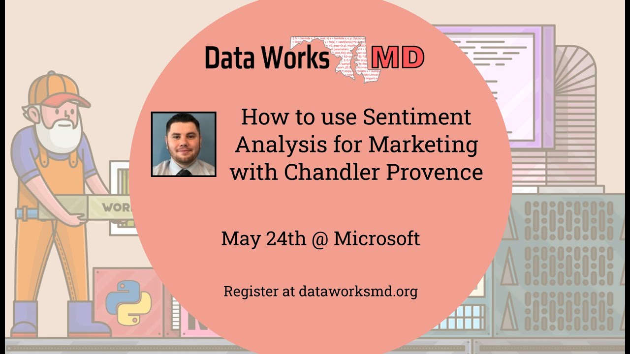 Data Works MD May 2022: How to use Sentiment Analysis for Marketing