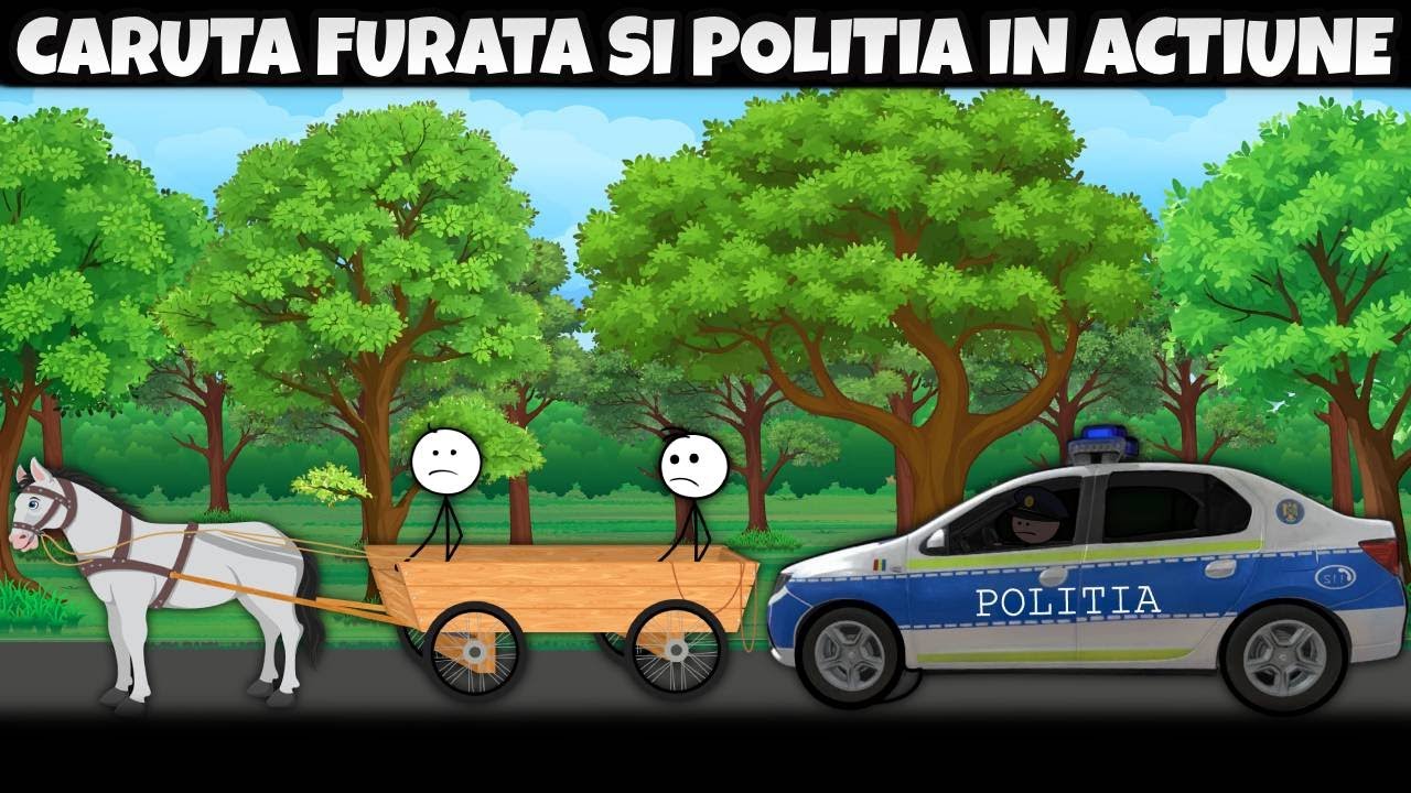 LA ȚARĂ: CĂRUȚA FURATĂ ȘI POLIȚIA ÎN ACȚIUNE!