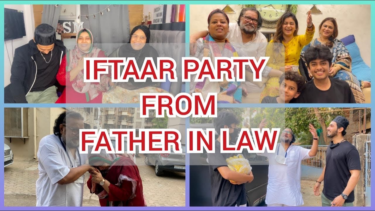 Sasurji ne bheje shandaar IFTAARI😇 |Ismail Darbar|Shezaan Shaikh
