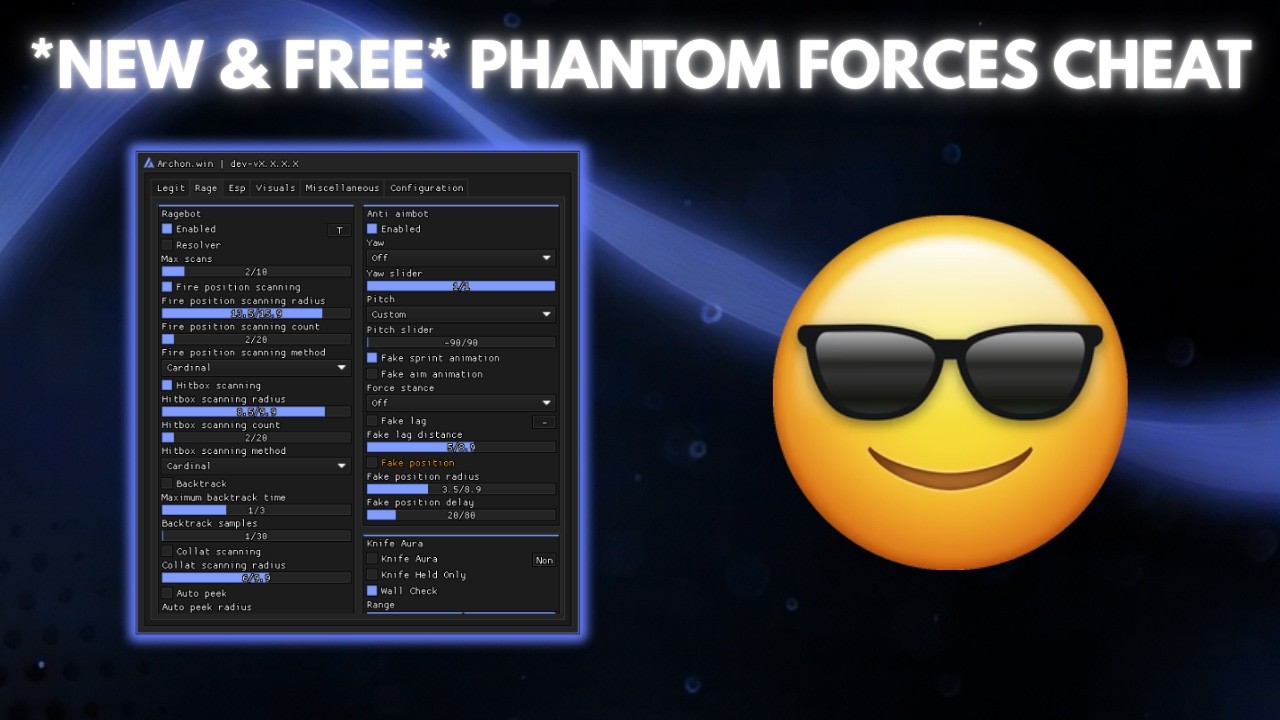*NEW & FREE* Phantom Forces Script (Archon.win)