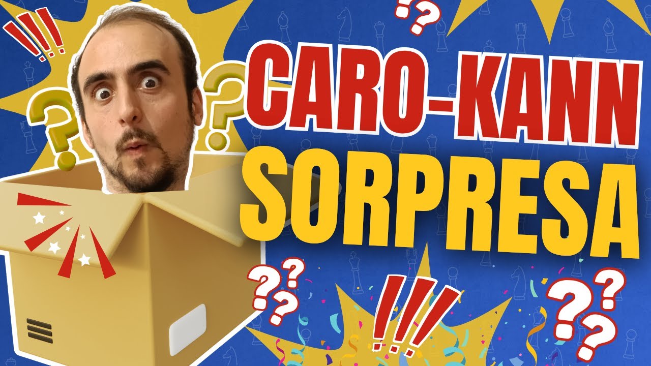 SORPRENDE a TU RIVAL con este PLAN de la CARO-KANN: ELIGE FLANCO y DESTRUYE la PREPARACIÓN BLANCA