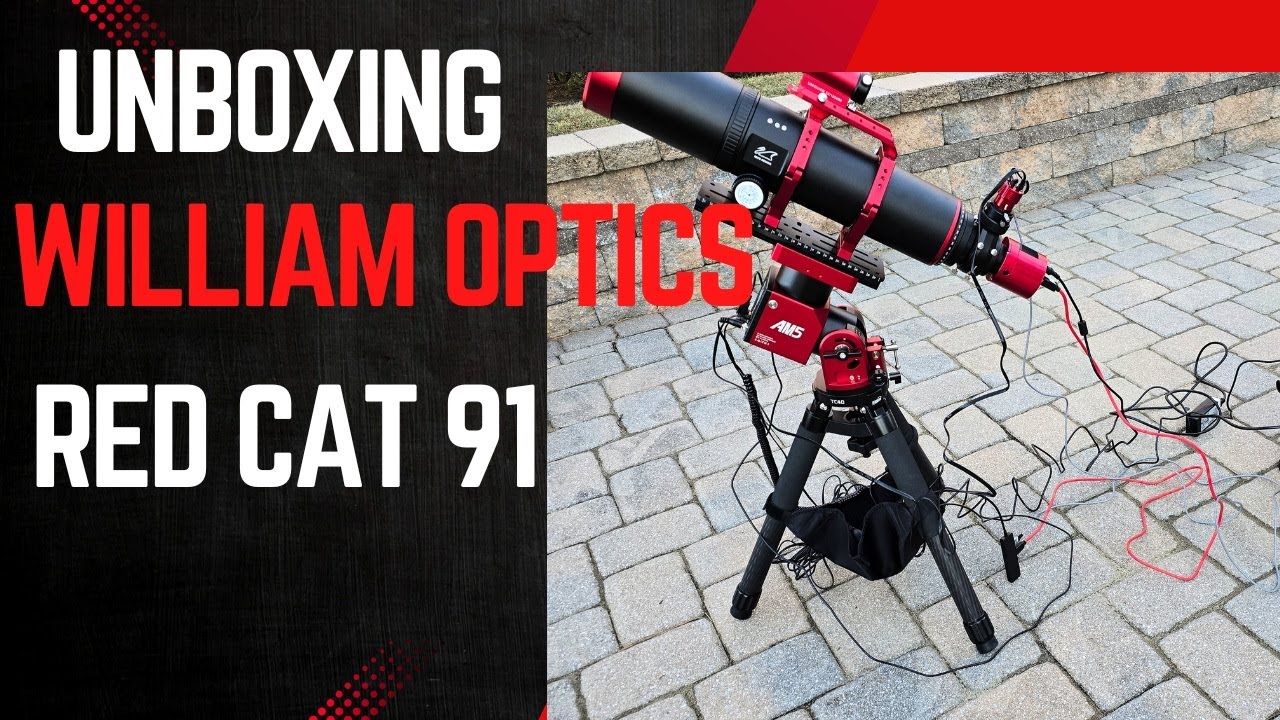 William Optics Redcat-91 unboxing