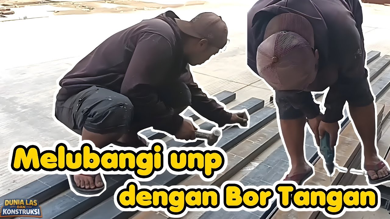 Cara Melubangi UNP dengan Bor Tangan yang Benar dan Cepat untuk Pemula