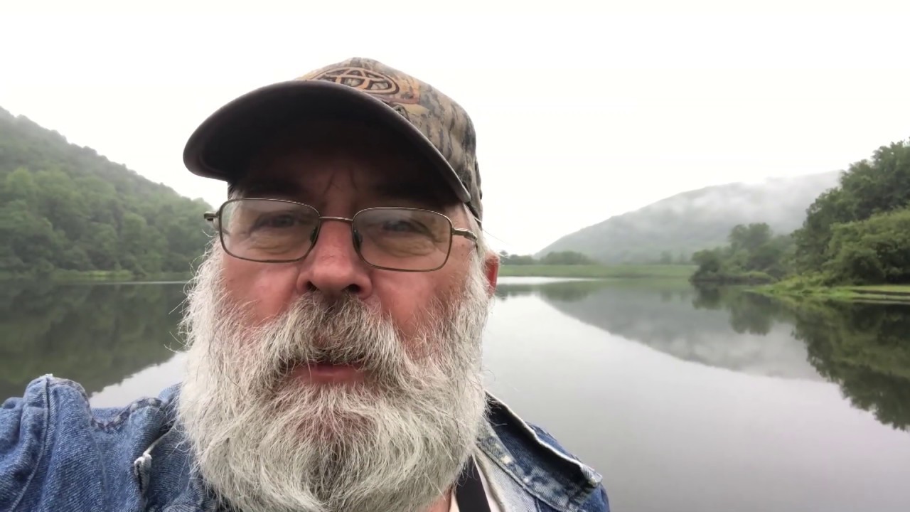 Rainy morning fishing
