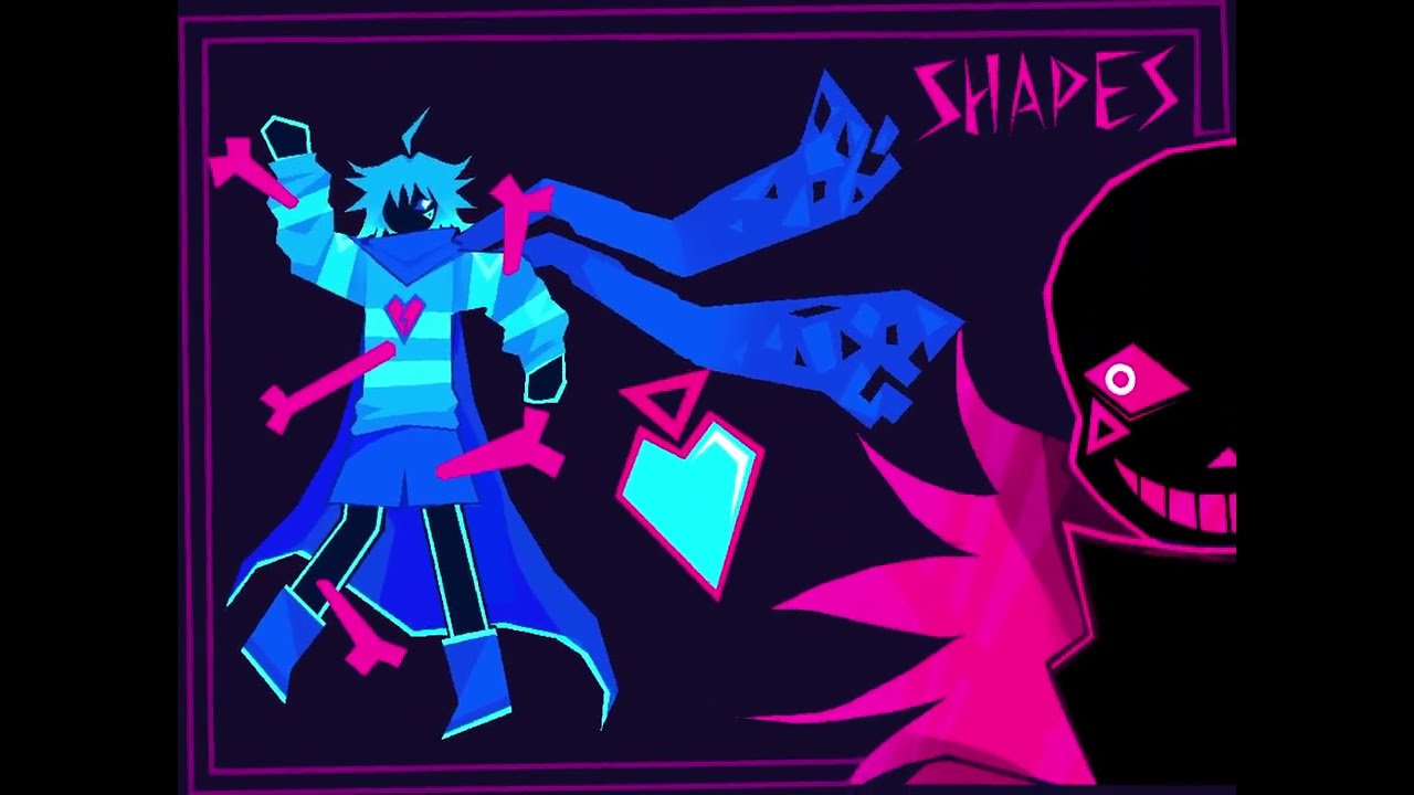 MONOCHROMIA || (shapes megalovania)
