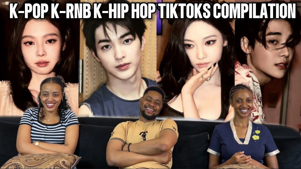 Our Reaction To KPOP, K-RNB and K-HIP HOP TIKTOK COMPILATION