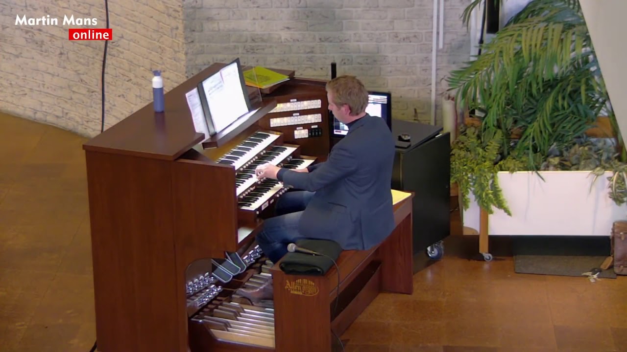 Hugo van der Meij | Allen orgel | Improvisatie Psalm 45 | Breepleinkerk