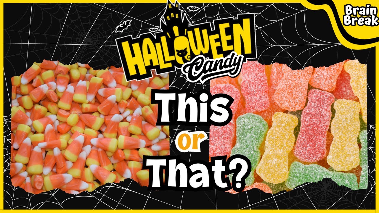 This or That?!? Halloween Candy |  Brain Break | Kids Workout | Just Dance | Yoga for Kids