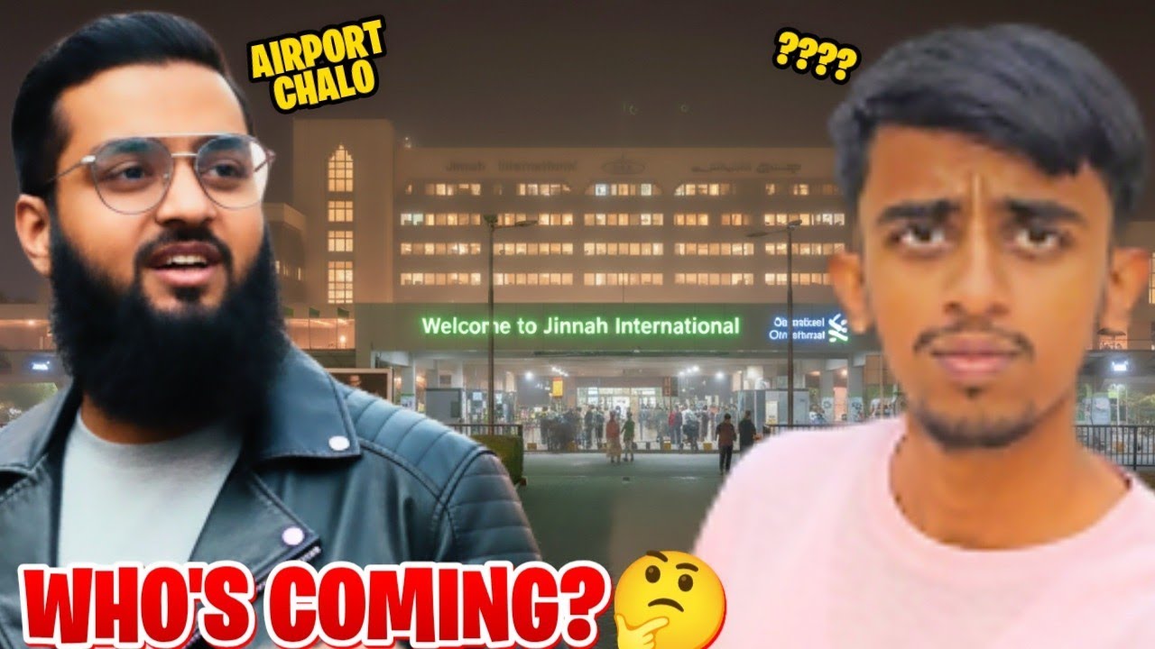 Faizan Bhai Airport Le Gaye Raat 1 Bje🥶