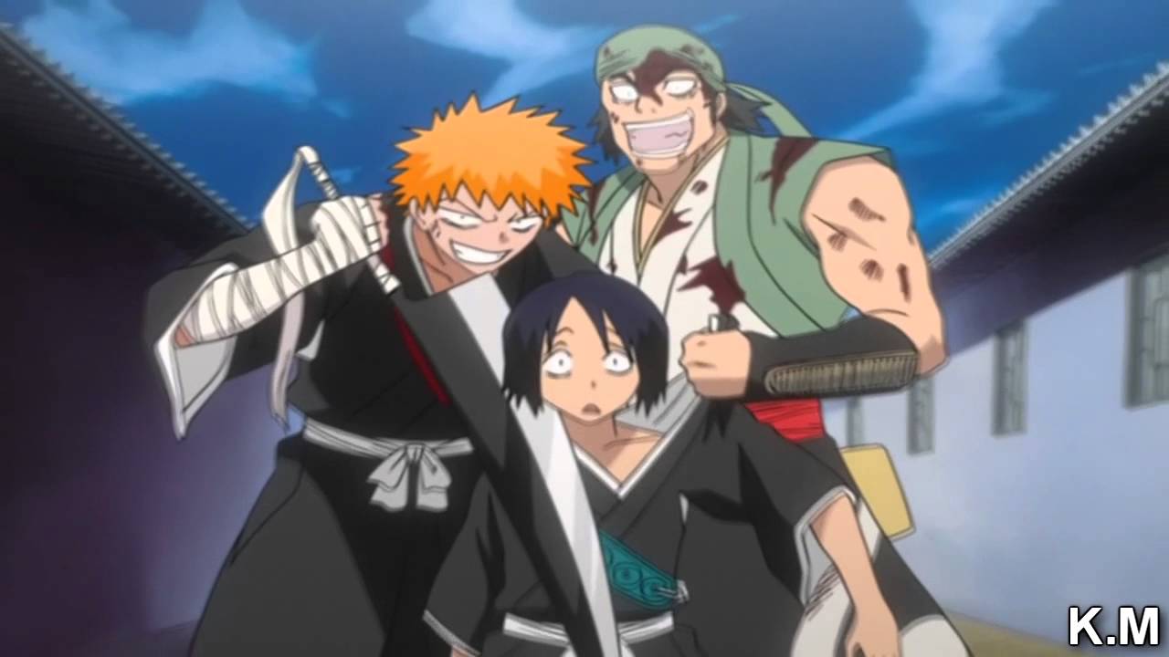 Bleach Rescue of Rukia All Battles K M