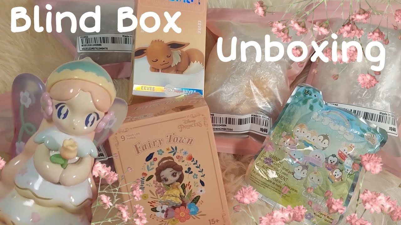 Random Unboxing🌸 (FINDING UNICORN, Zzoton, Aamy, Disney, Pokemon)