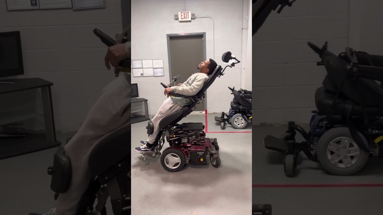 Permobil C500 Vs Standing Power wheelchair