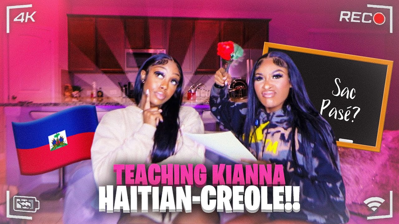 УЧУ КИАННУ ДЖЕЙ ГОВОРИТЬ НА ГАИТЯНСКО-КРЕОЛЬСКОМ ЯЗЫКЕ!! 🇭🇹🇭🇹