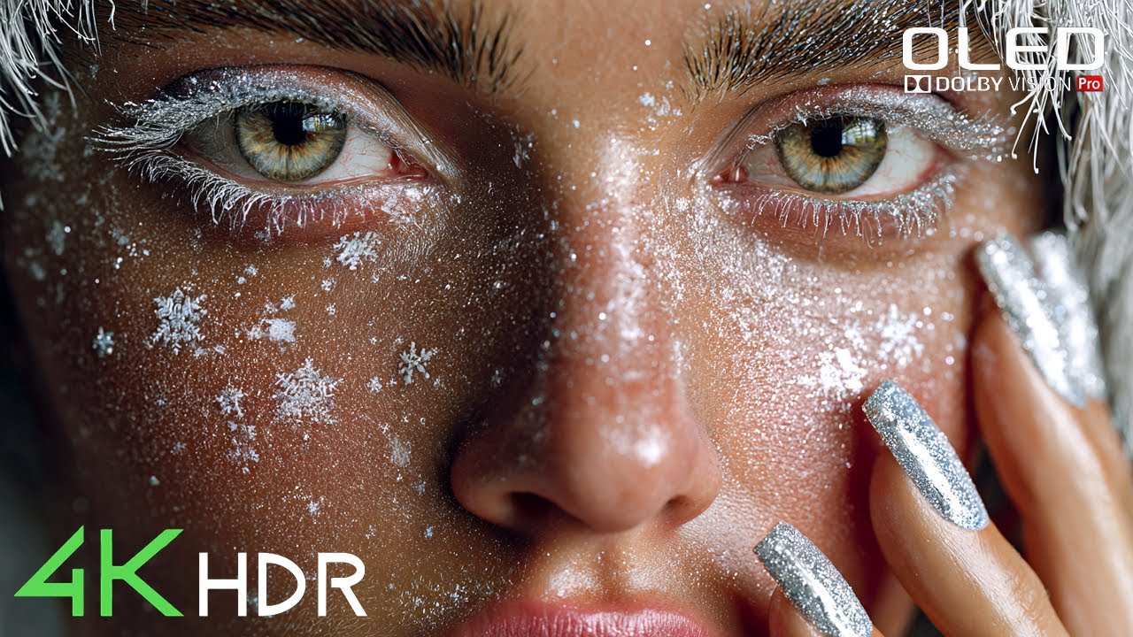 Peaceful 4K HDR Visuals with Relaxing Music | Dolby Vision 60FPS