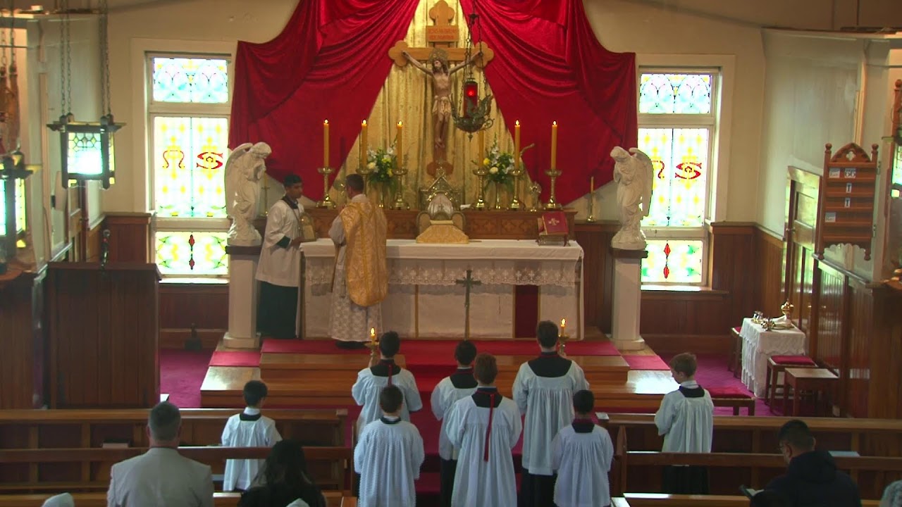 SSPXNZLIVE - Sunday after the Ascension - 12th May - Sung Mass