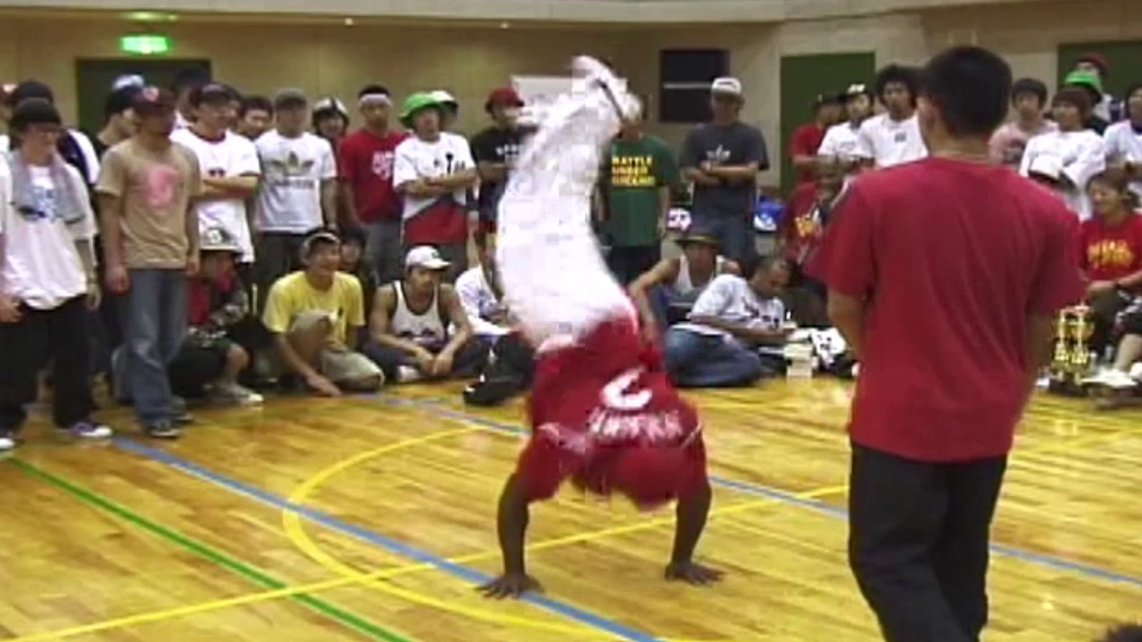 Bboy Machine and Ronnie vs Bboy Shuhei and Yuki. Throwback Friday 14