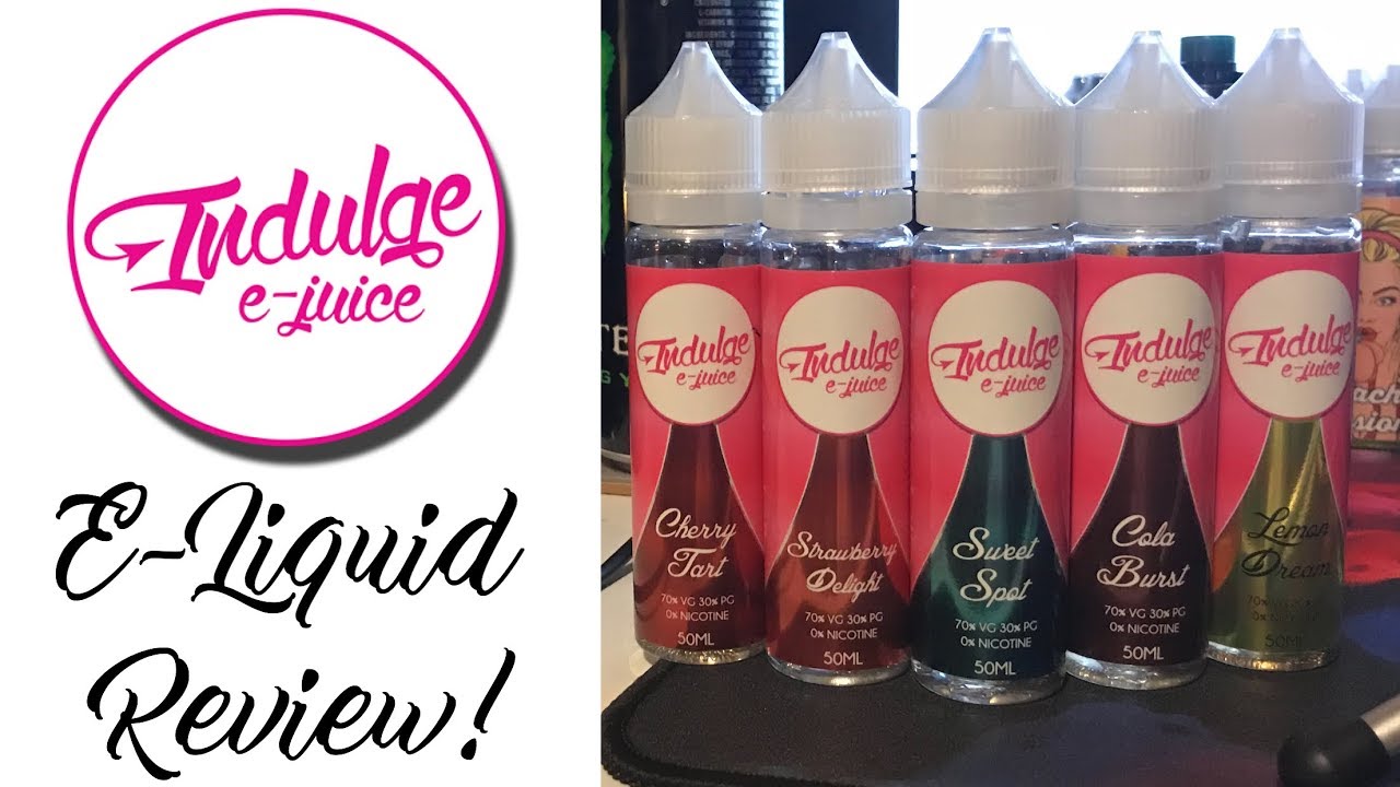 IT'S WICKED! - Indulge E-Juice Review!