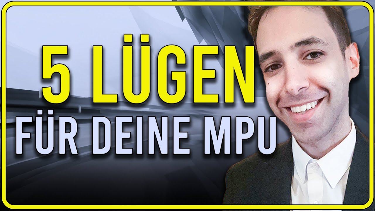 Wie alle den MPU Psychologen anl&uuml;gen und trotzdem bestehen