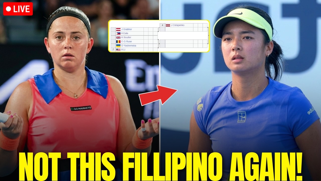 Jelena Ostapenko PANICKING To FACE Alex Eala in Ladies Lens Open After LOSING To Her MULTIPLE TIMES!