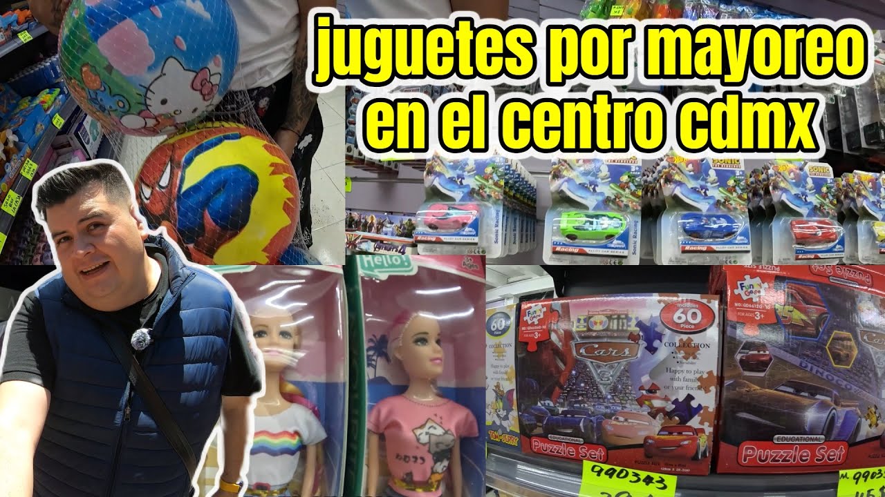 JUGUETES BARATOS en el centrod CDMX 🦎🫧 juguetes ECONÓMICOS para niños 🪀🎾