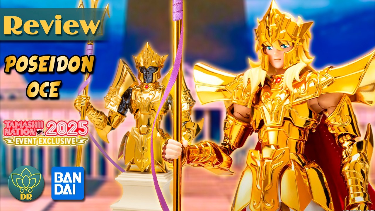 POSEIDON OCE Cloth Myth EX Metal Bandai Unboxing Review