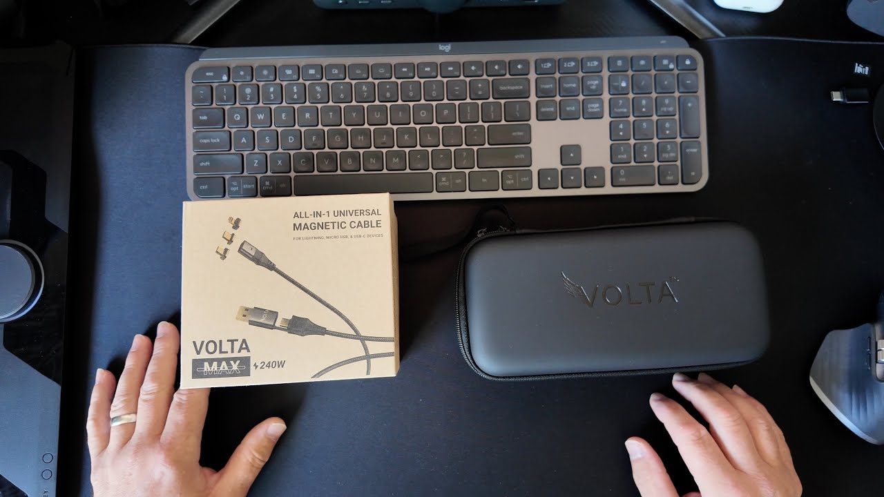 Обзор и распаковка магнитных кабелей Volta Max 240W