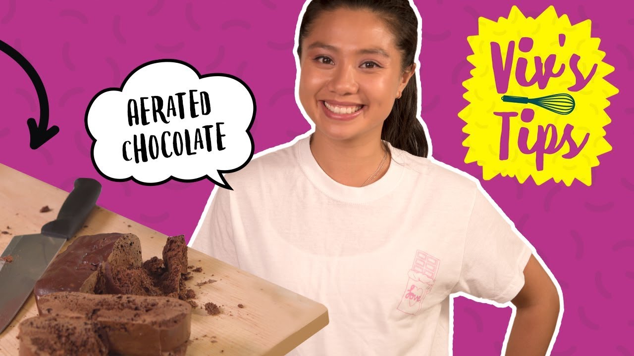 How to Make Aero Chocolate Bars | Viv’s Tips | Food Network