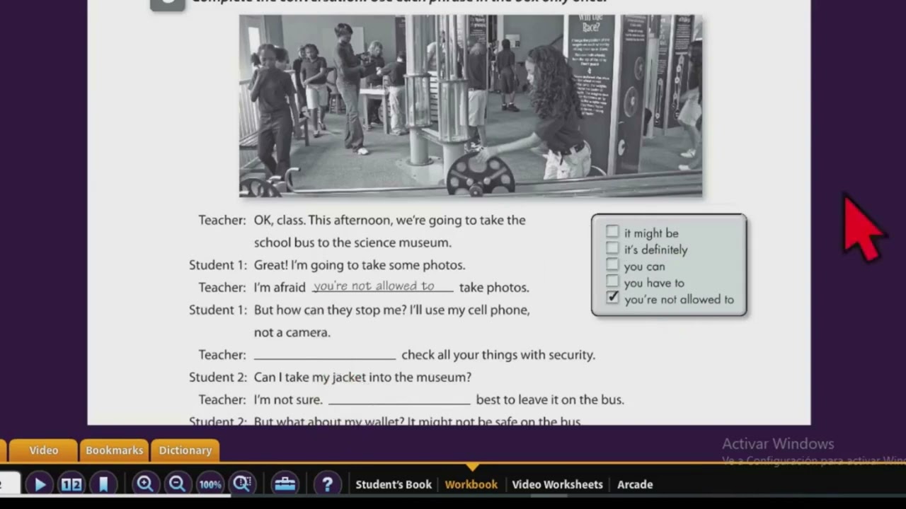 Interchange 2 Unit 14 part 2 MODALS -PERMISSION, OBLIGATION AND PROHIBITION
