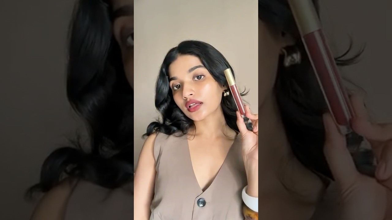 Lipstick for Indian skin! Stila cosmetic lipsticks 🤍#stilacosmetics #lipstick #brownskinmakeup