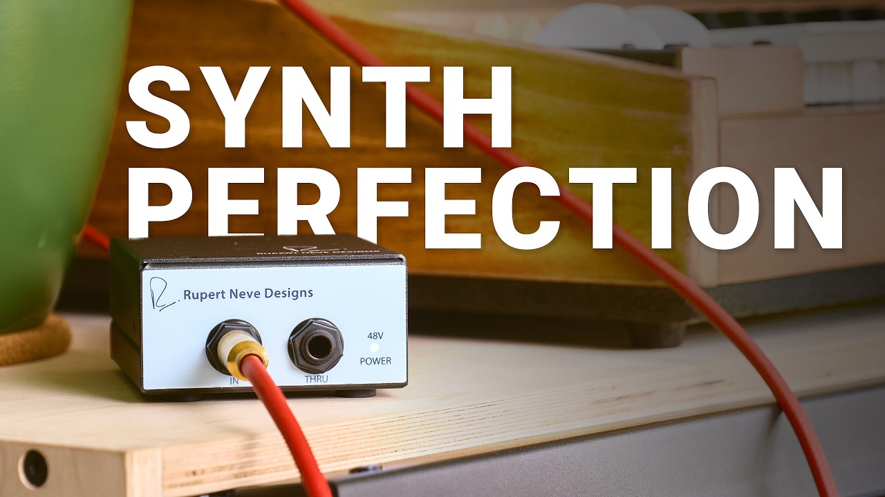 This DI Box Makes Your Synths Sound Alive! | Rupert Neve RNDI Series