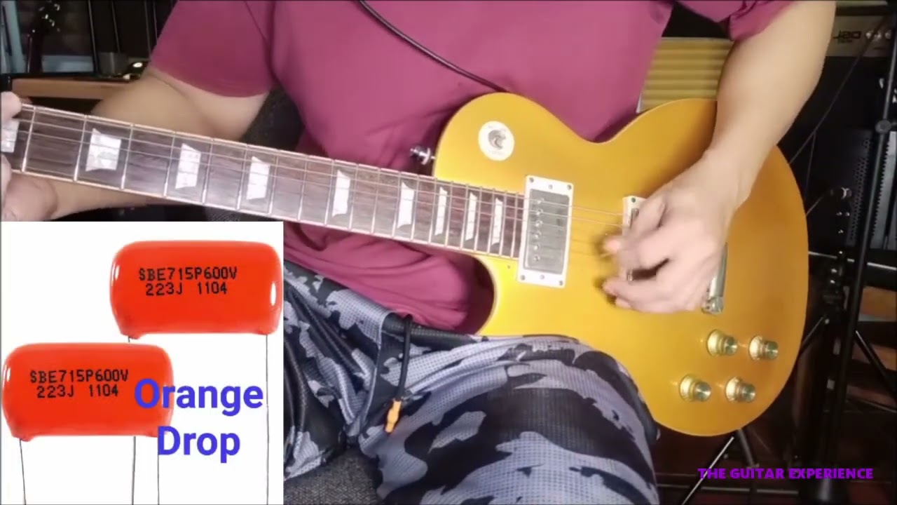 Orange drop vs Epiphone stock capacitor