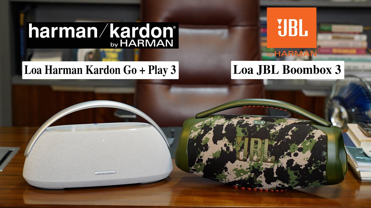Thử Sức Loa Harman Kardon Go + Play 3 VS Loa JBL Boombox 3 - Mạnh Mẽ - Đẳng Cấp