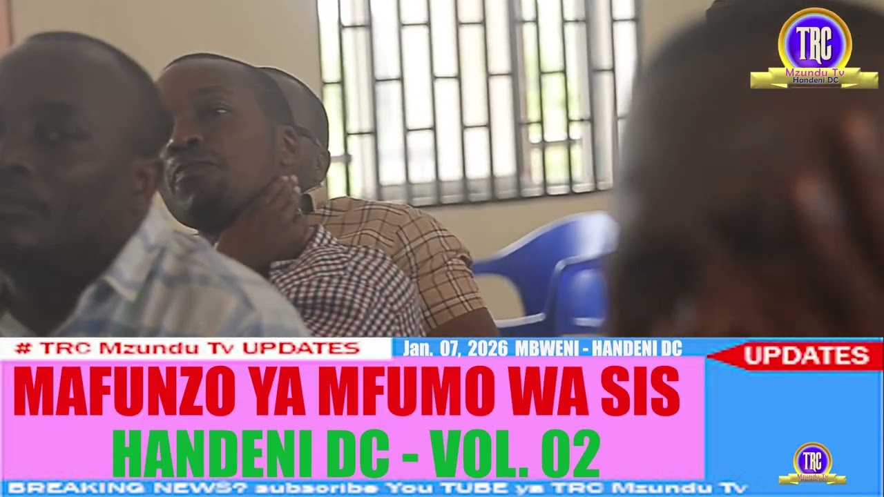 MAFUNZO YA MFUMO WA SIS HANDENI DC VOL.02