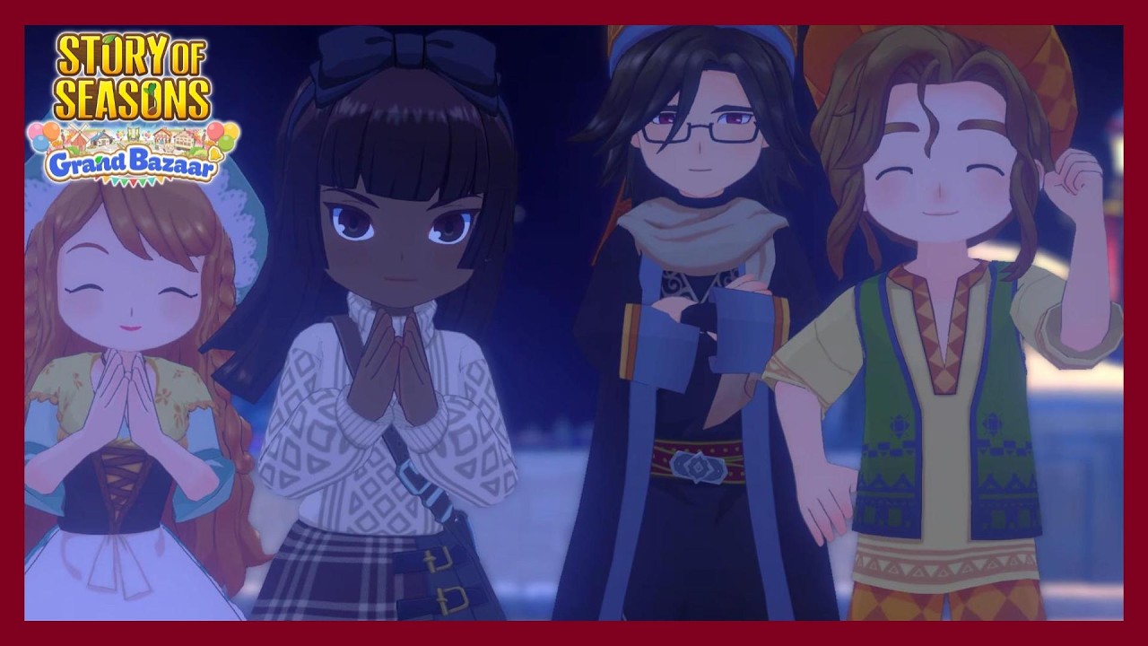 STORY OF SEASONS: Grand Bazaar ~ Longplay ~ Winter/Year 1 (2/2) NO COMMENTARY