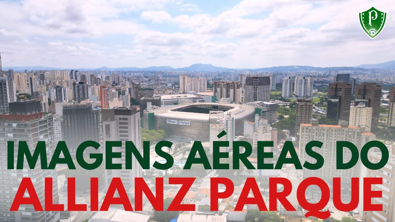 INCRÍVEL! ALLIANZ PARQUE E REGIÃO VISTOS DE CIMA | IMAGEM DE DRONE