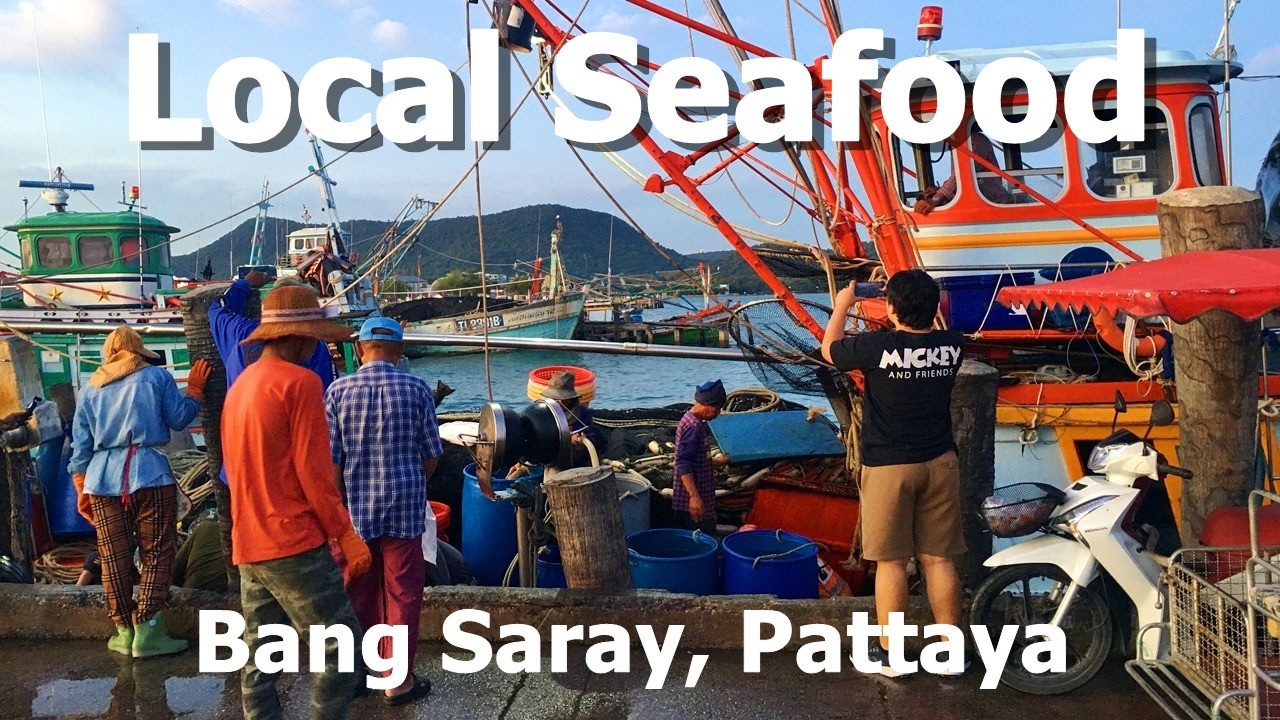 Local Seafood in Bang Saray, Pattaya - Bang Saray Pier - near Kept Bang Saray Hotel Pattaya