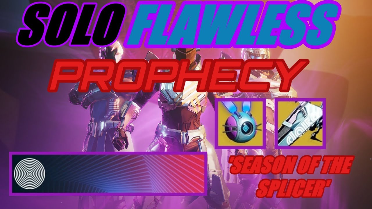 EASILY Solo Flawless Prophecy Dungeon: NO ANARCHY - Season Of The Splicer Edition: WARLOCK