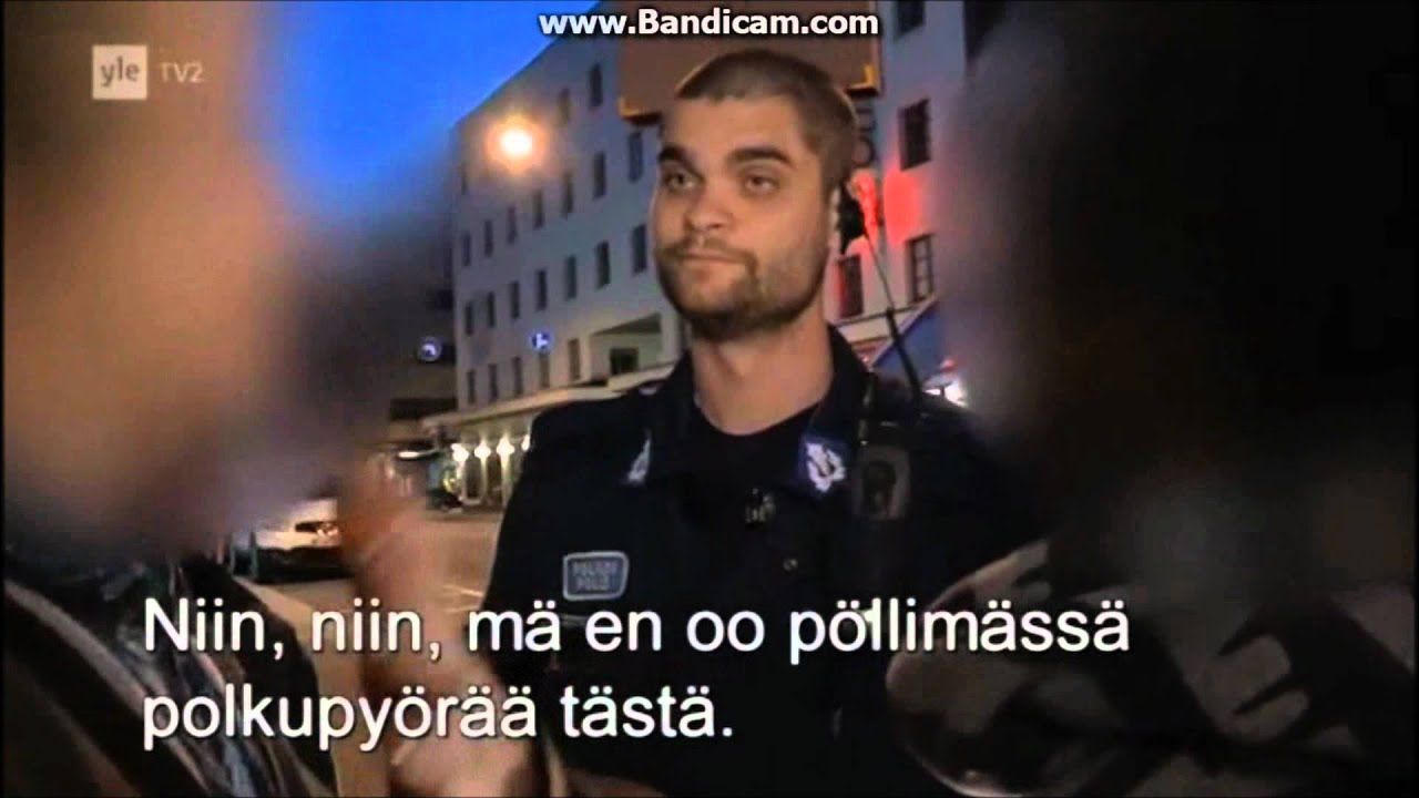 Poliisi tv: Poliisin matkassa - Turku 27.9.2012