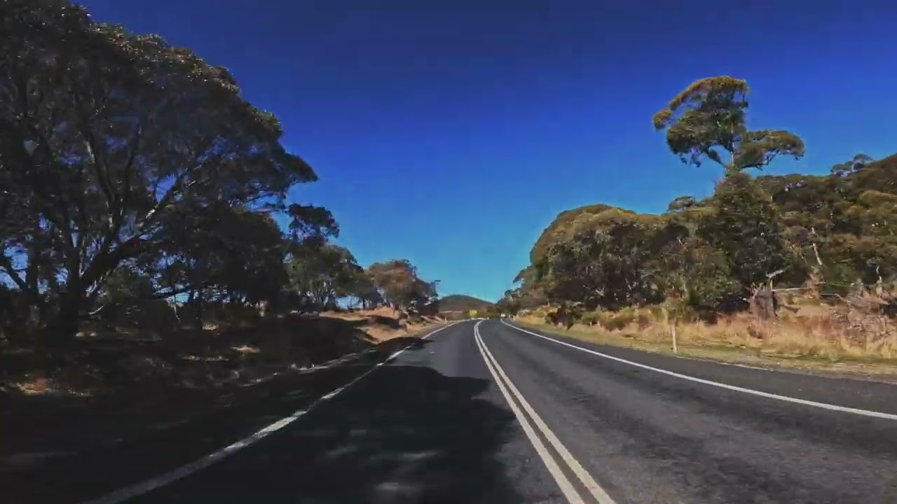 Jindabyne to  Khancoban along The Alpine Way.