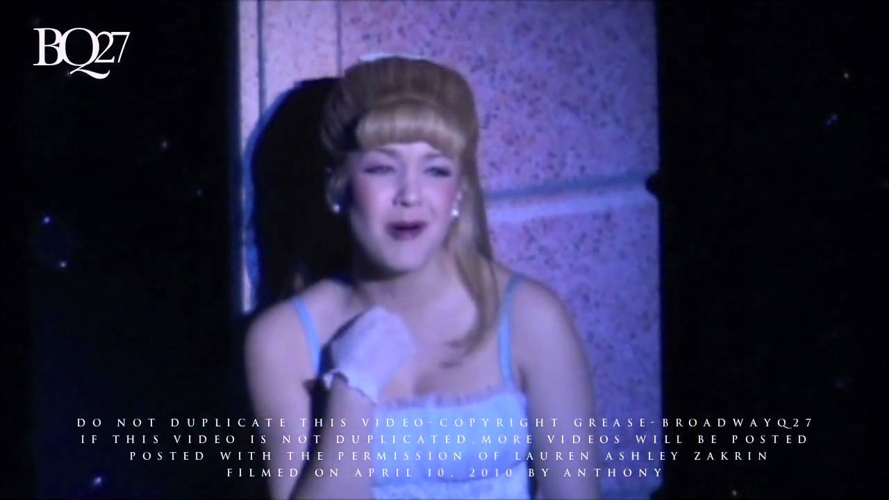 Hopelessly Devoted To You - Grease - Lauren Ashley Zakrin